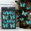 Christmas Ornaments Green Glitter Hollow 10 Pack 1