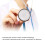 Heart Detection Stethoscope Aluminum Alloy Professional 2