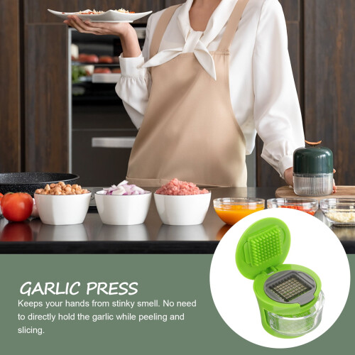 Garlic Chopper Stainless Steel Manual Presser 2