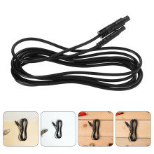 Car Backup Camera Extension Cable 4-Pin Black 2 Pack