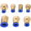 Air Hose Fitting Assortment Crimp Type 7 Pieces 4
