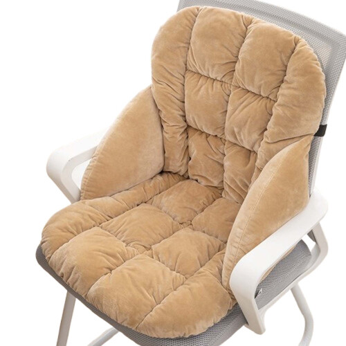 Ergonomic Memory Foam Seat Cushion with Lumbar Support and 2