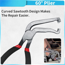 4PCS Automotive Tool Repair Kit Electrical Disconnect Pliers , Electrical Connector Separator Tool, Hose Clamp Pliers