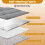 Self-Warming Cat Bed with Anti-Slip Base and Washable Cover 4
