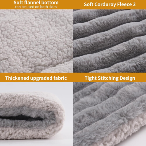 Self-Warming Cat Bed with Anti-Slip Base and Washable Cover 2