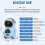 Mini Pocket Robot with Voice, Singing, Dancing, and 5