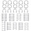 SkyAuks Stainless Steel Lip Nose Eyebrow Stud Set 60 Pcs 3