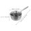 Stainless Steel Nonstick Saucepan with Lid 2.5 Quart 2
