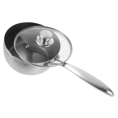 Stainless Steel Nonstick Saucepan with Lid 2.5 Quart 2
