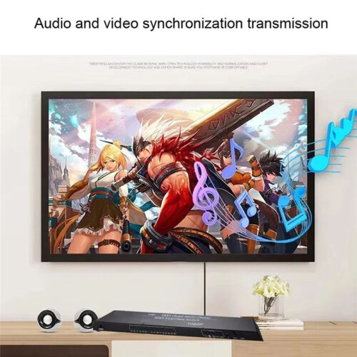 1080P 16x1 -Compatible Multiviewer 8 10 16 Screen Segmentation Seamless  Multi Screen Splitter EU Plug 1