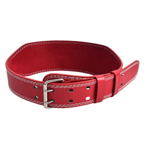 Ergonomic Lumbar Support Waist Belt PU Leather Adjustable