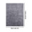 European solid color living room rug thickened washable 6