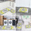 Lemon Kitchen Mats Set Crystal Velvet Black Edge 2 pcs 4