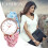 Women's Braided Elastic Quartz Watch Multicolor 6