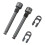 Bike Disc Brake Pad Bolts Threaded Pins 4-Pack 2
