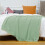 Knitted Fringe Blanket Polyester Durable 150x200cm 5