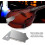 Mandolin tailpiece silver with cover and screws 5