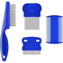 Pet Grooming Kit Stainless Steel 4 Combs