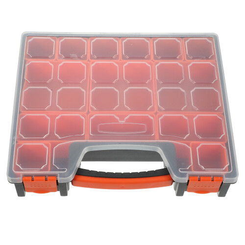 Electronic Component Storage Box with Compartments