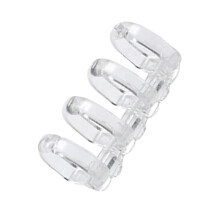Plastic Loose Binding Strip Book Rings 4 Holes