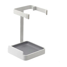 Metal Pot Lid Rack with Tray for Kitchen Lids Spatulas