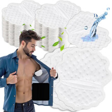 Armpit Sweat Pads,180 Pcs Larger Underarm Sweat Pads for Men Hyperhidrosis,Disposable Sweat Pads for Under