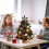 Miniature Pre-lit Christmas Tree 17.7 Inch Pine Tabletop 8