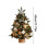 Miniature Pre-lit Christmas Tree 17.7 Inch Pine Tabletop 4