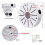 New CCTV Security Dome Camera Mounting Bracket Storage Base Power Cable Storage Box Ceiling Mounting Round Base 6
