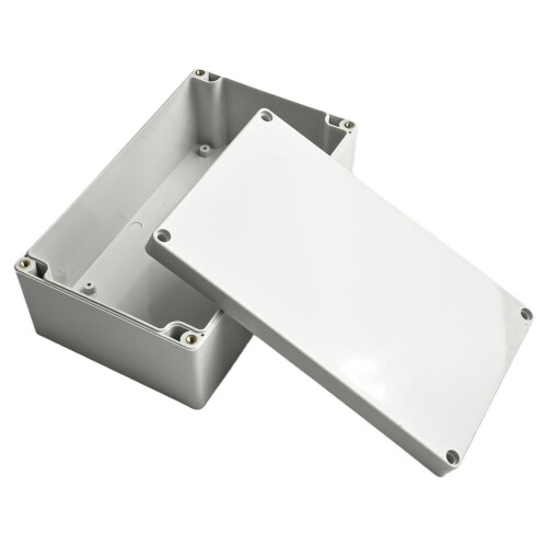 White ABS Electronics Project Box Waterproof Outdoor 1