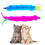 Cat Feather Toy Refills Worm Style 10 Pieces 6