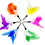 Cat Feather Toy Refills Worm Style 10 Pieces 5