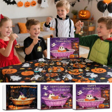 Halloween Ornaments Countdown Calendar Count Down to Halloween 24-Pendant Calendar 2D Acrylic Ornament Keepsake C