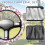 Heart Pattern Golf Cart Steering Wheel Cover Compatible 4