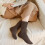 Women's Solid Mid-Calf Knit Socks, Soft Warm Casual Crew 6