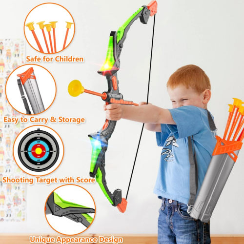 Kids Bow and Arrows Set Light-up 2-Pack 2