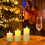 LED Flameless Candle Set with Flickering Flame Effect 4