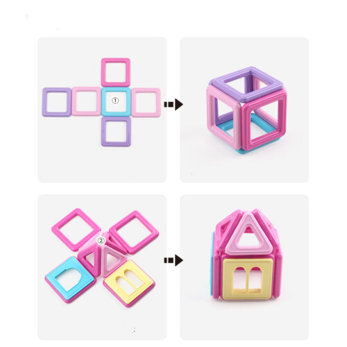 Magnetic Building Blocks 3D Toys 40 Pieces 1
