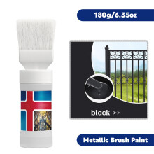 Water-Based Rust Proof Paint for Metal with Brush 120ml