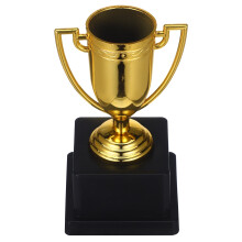 Plastic Trophy for Teen Winners Multi-Color Award Decoration