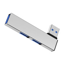 USB-C Hub Docking Station 90 with 2 USB 2.0 and 1 USB 3.0