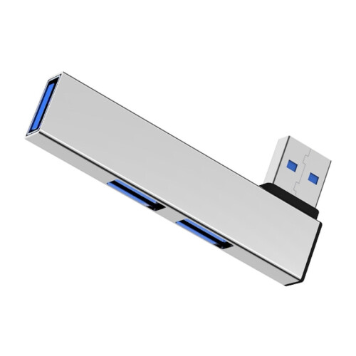 USB-C Hub Docking Station 90 with 2 USB 2.0 and 1 USB 3.0