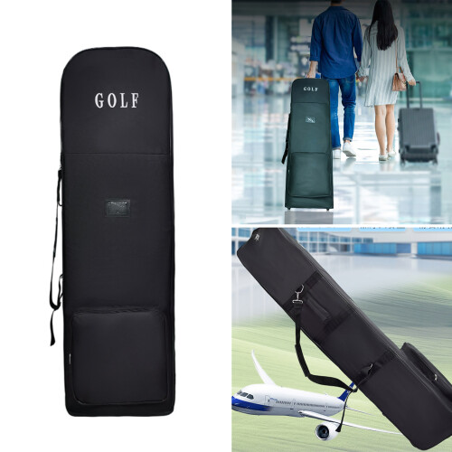 Portable Golf Travel Bag with Wheels Large Capacity Folding 1