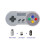 Game Controller Wireless 2.4G Gamepad Joypad Joystick Compatible for SNES  PC Windows NS  Colorful Button 5