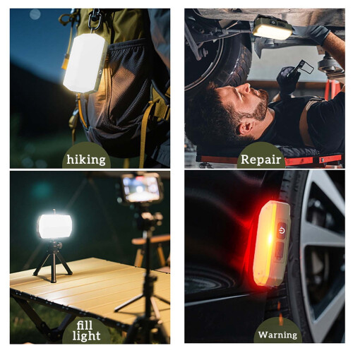 LED Solar Camping Light with Stand Dimmable IP44 4 Modes 2