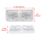 LED RV Ceiling Dome Light 12V 4 pcs 2