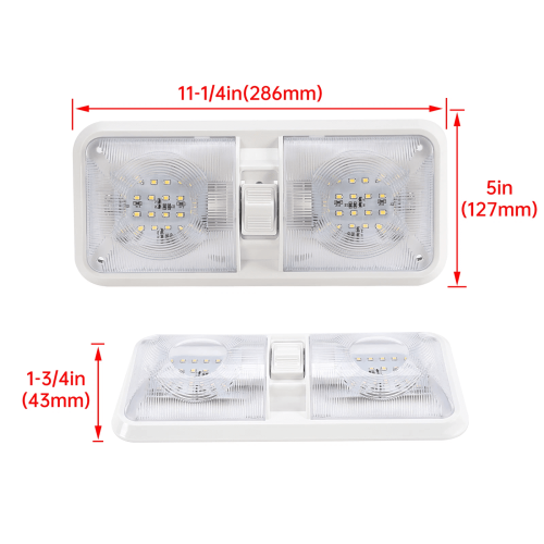 LED RV Ceiling Dome Light 12V 4 pcs 1