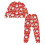 Women's Santa Claus Printed Pajama Set 2 pcs 2