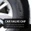 Tire Valve Stem Caps Black 5 Pcs 8