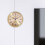 Classic Roman Numeral Clock Insert Gold 4.3 Inch 94mm Hole 5